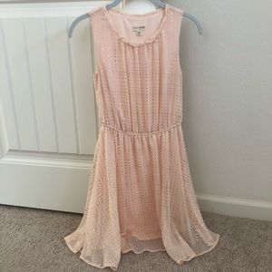 Maison Jules Sleeveless Dress - Blush/Gold